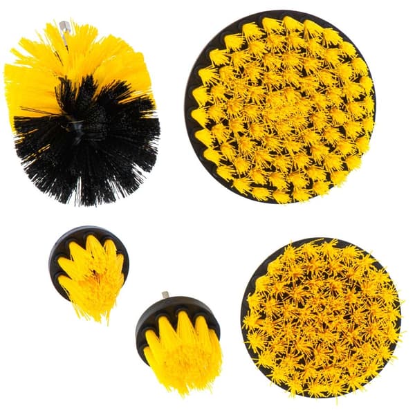 Drill/Driver Cleaning Brushes 5-pack Nylon