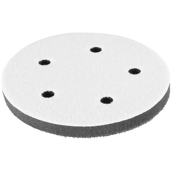 125 mm diameter mjuk svampgränssnittsdyna för slipdynor (5 hål)