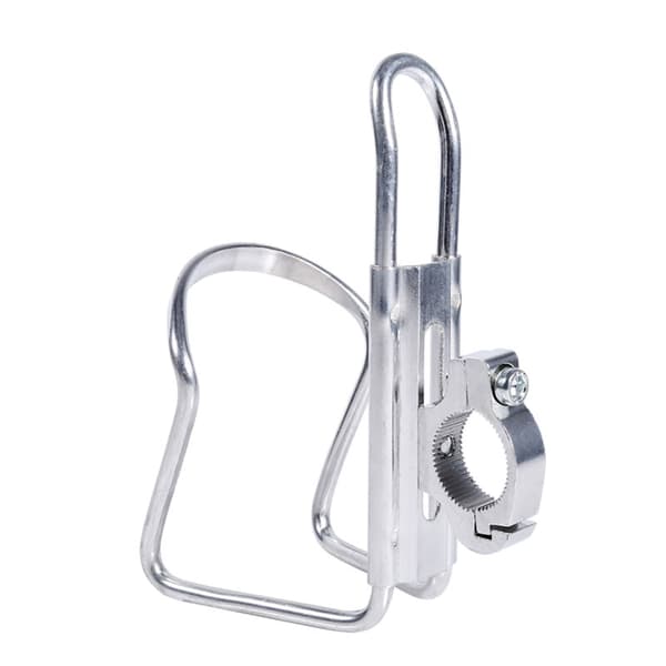 Motorcykel dryckeshållare vatten dryck styre montering flaskadapter silver