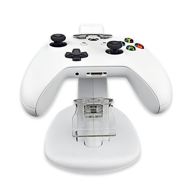 White Charging Stand Docking Station Charging Station for Xbox One S / X Controllers