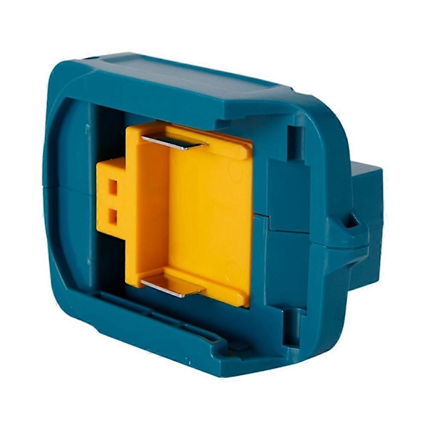 2 kpl USB-laturisovitinmuunnin ADP05 BL1815 BL1830 BL1840 Li-akulle 14.4-18V sovitin, sininen