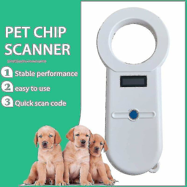 Digital kæledyrsscanner følsom Iso11784/5 kæledyr Id mikrochiplæser Usb transponder mikrochip scanner til hund kat hest