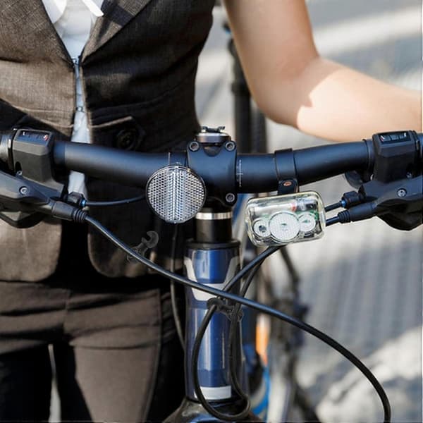 10 Bremskabler Reb Binder Spænder til Cykel S Form Reb Knap (Sort)