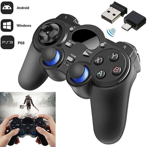 2,4 GHz Trådløs Controller Gamepad Til Android Tablet Telefon Pc Smart Tv Box