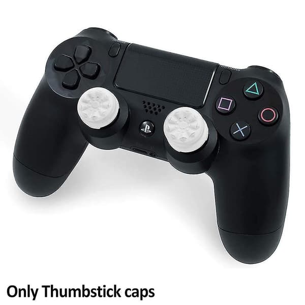 1 par tommelfingergreb-hætter beskyttende tilbehør kompatibel med Ps4-controller