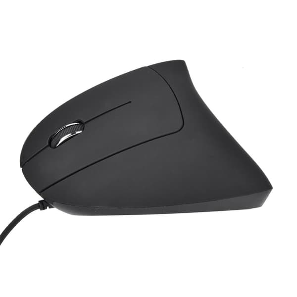 Ergonomisk vänsterhänt spelmus med USB-anslutning