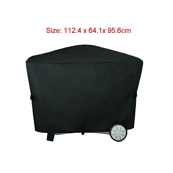 BBQ-grillöverdrag för Weber Q2000 Q3000 BBQ-överdrag Utomhus grilltillbehör Dammtätt Vattentätt Regn skyddande överdrag