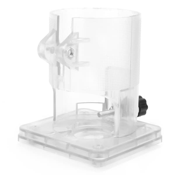 Transparent Plastic Base for Woodworking Router Power Tool (Standard)