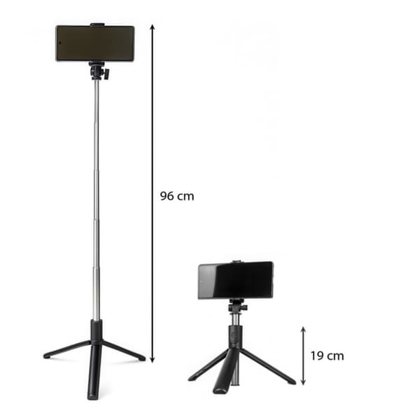 Selfiekeppi / Selfie Stick - iPhone/Android - Bluetooth