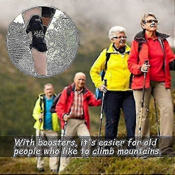 Knäförstärkare Ledstödsskena Knätillbehör Sportstöd Benled Minskar Smärta Fjäder Elastisk Kraft För Knäböj Klättring