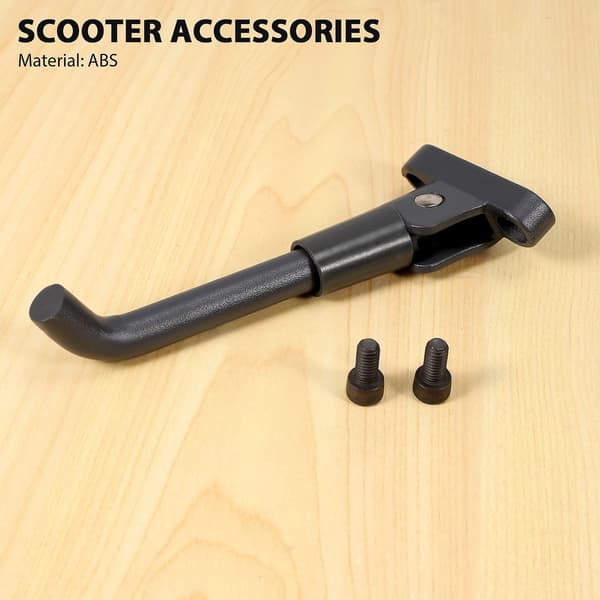 Scooter Parkeringsstativ Kickstand Til M365 El-Scooter Tilbehør Tripod Sort