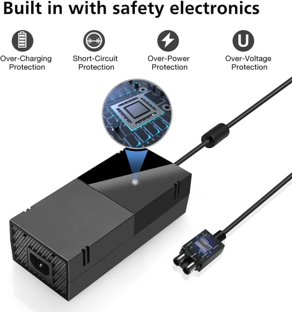 Virtalähde AC-adapteri Microsoft Xbox One -konsolille