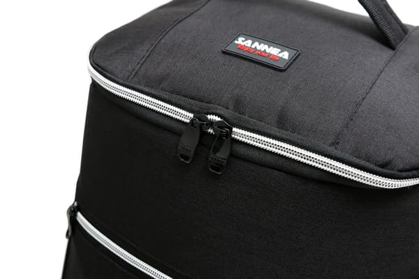 20L Kätevä kylmäreppu lisätilalla, musta