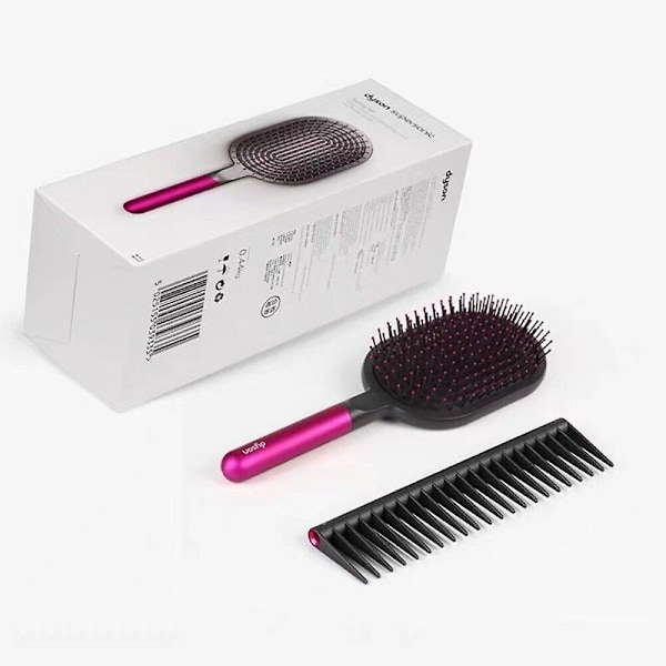 Dyson Supersonic Kam och Paddelborste Styling Set Fuchsia/Nickel 4 Färg