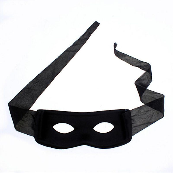Bandit Zorro Maskerad Mask för Temafest Maskeradkostym Halloween