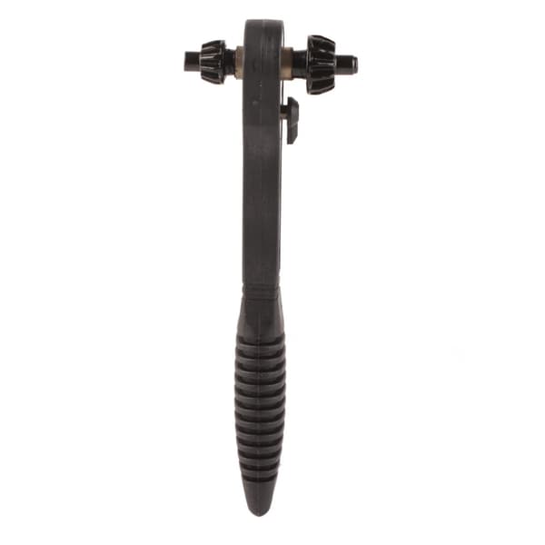 Professional Black 2-in-1 Ratchet Wrench with Rust-Resistant Non-Slip Design