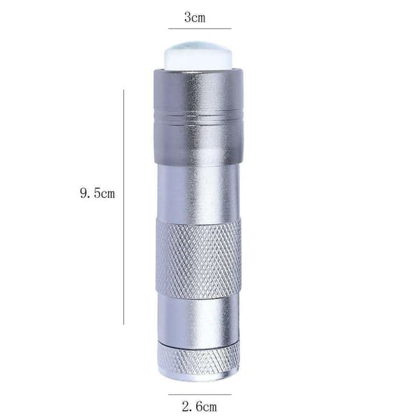 LED-taskulamppu + leimasintyyny - Kynsikoristeet - UV/LED-lamppu