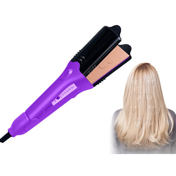 Hair Straightener with Interchangeable Plates - Temperature Control