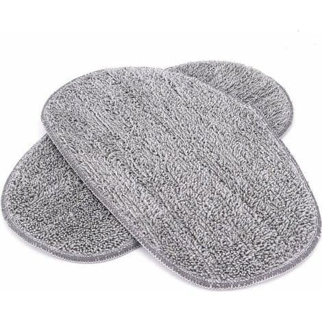 Pakke med 5 mikrofiber erstatningsputer for Leifheit CleanTenso dampmopp