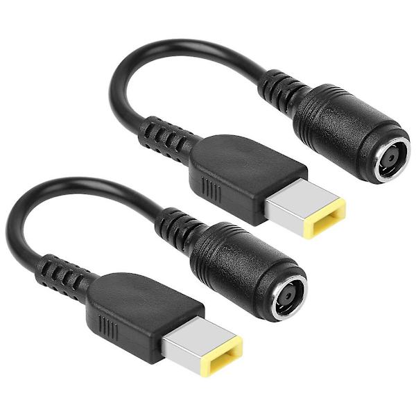 Naievear 2 stk AC-laderadapterkabel for IBM Lenovo Thinkpad T440 X240 X1 strømforsyning