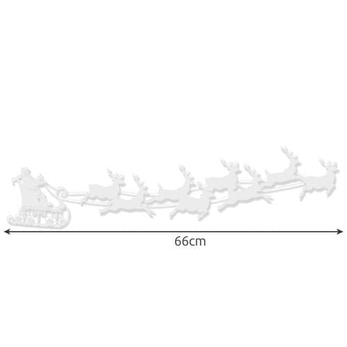 Christmas window decals PVC 66 cm static stickers for glass