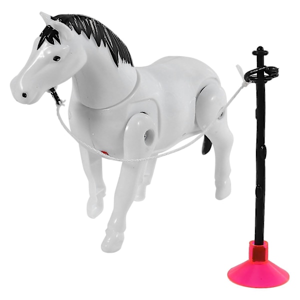 Plastic Electric Horse Around Pile Circle Toy Toys Electric Plastic Cartoon Horse Toys Around Pile