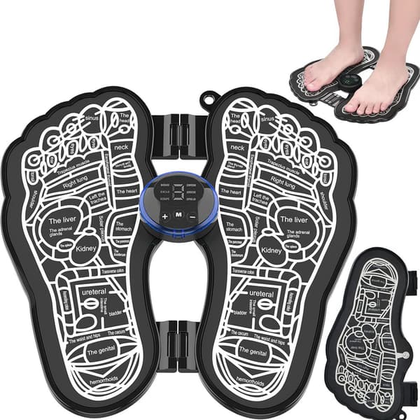 TENS EMS Foot Massage Circulation Trainer | Electric Reflexology