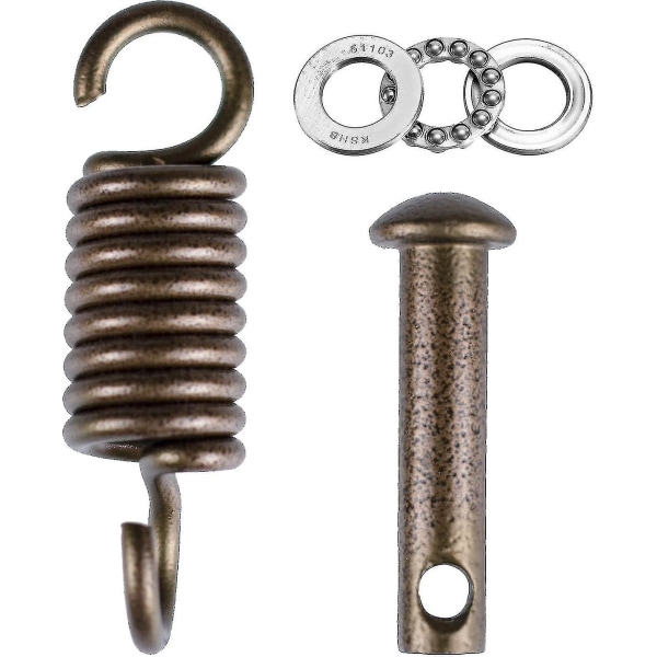 Hammock Chair Ultimate Hanging Kit - Ägg Hammock Chair Spring Pin Plug Hardware- 500lb Hängmatta Stol Hängningssats för att hänga korgstolar Hängmatta och