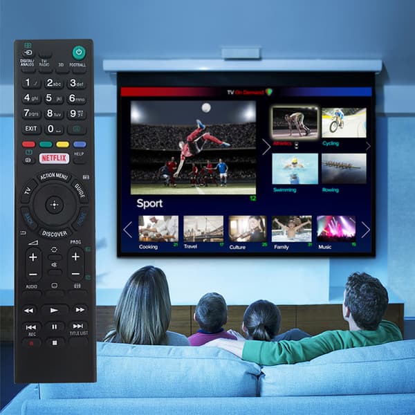 Sony Smart TV Bravia Erstatningsfjernkontroll Universal Kompatibel