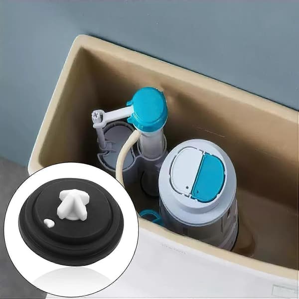4 stk. Ventildiaphragma-skiver, Flydeventildiaphragmaer, Flydeventildiaphragmaer, Skylletætning til vedligeholdelse af toiletskyl