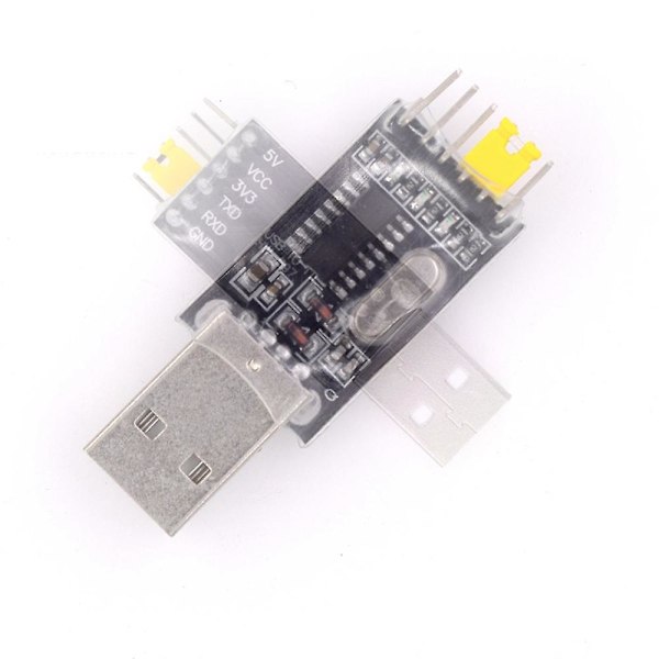 3 stk USB til RS232 TTL Konverter Adaptermodul/USB TTL Konverter UART Modul CH340G Modul 3.3V 5V Bryter