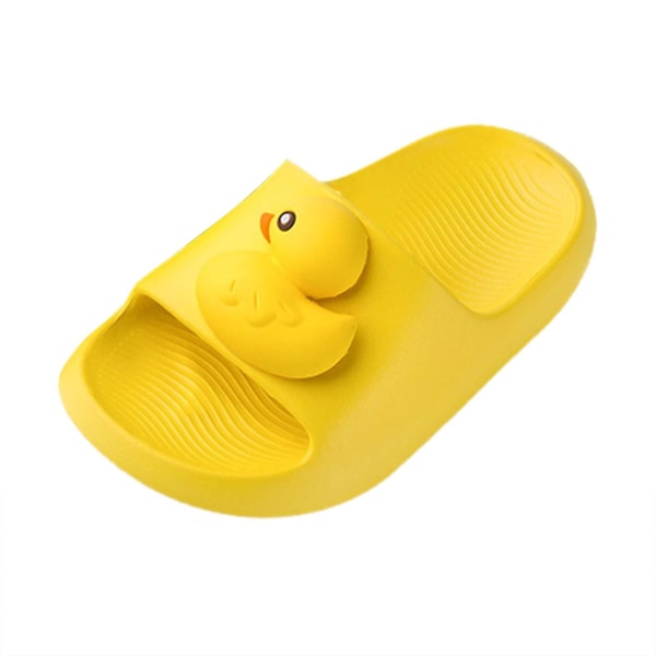 Pojkar Flickor Tofflor Halkfria Mjuka Tjocksulade Tofflor Dusch Badrumstofflor EVA Sula Sandaler (Småbarn/Litet Barn Inre längd 13.5cm)