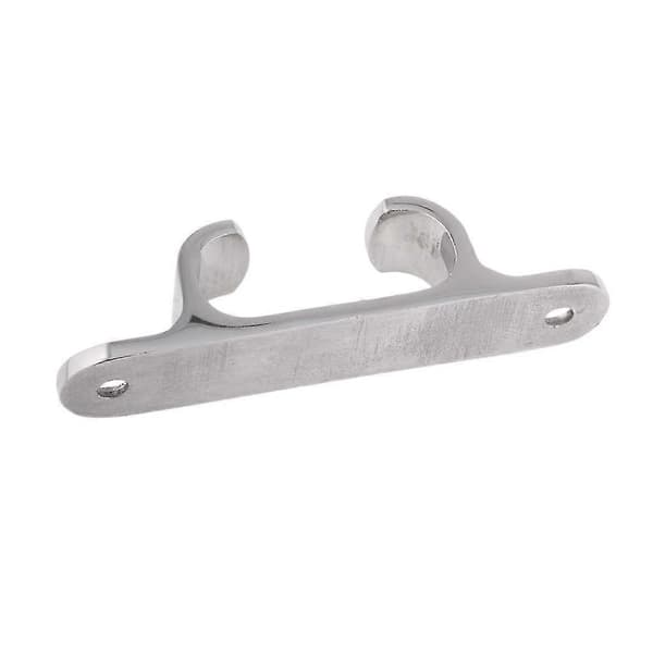 2 Stykker Rustfritt Stål Line Rett Fairlead Baugklyss Båt Pullert Seiling