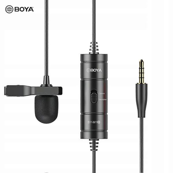 BOYA BY-M1S Parannettu Lavalier-mikrofoni