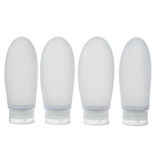 Travel Kit Skincare Squeezable Silicone Bottles