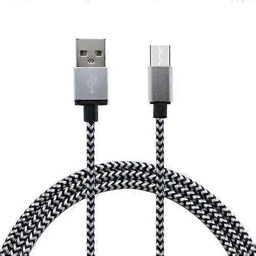 Nopea lataus ja datan synkronointi - Punottu Micro USB -latauskaapeli puhelimille