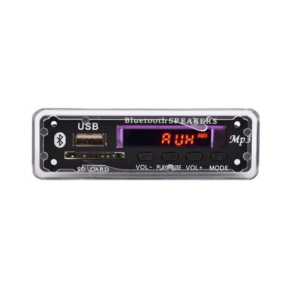Wireless Bluetooth Audio Decoder Board with USB, SD, and FM Radio
