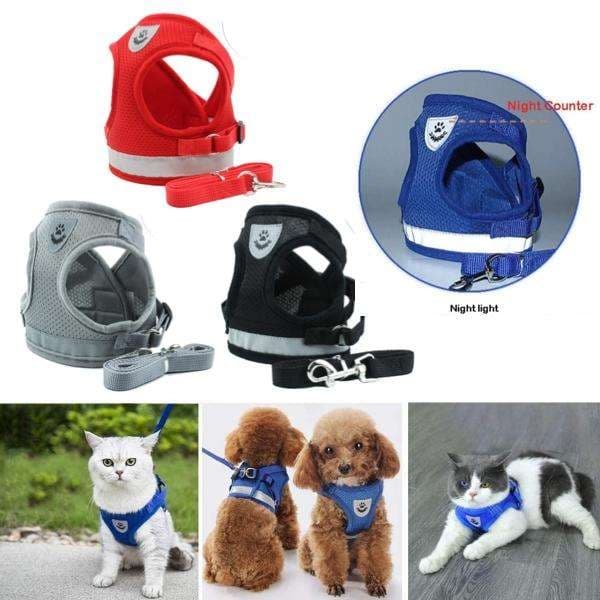 Cat & Dog Harness that is simple and adjustable