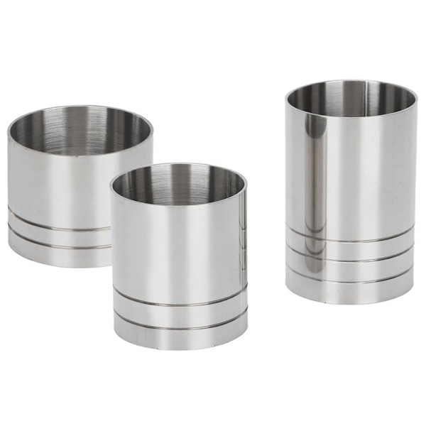 Bartender Tool Set - Cocktail Jigger Measuring Cup (25ml, 35ml, 50ml)