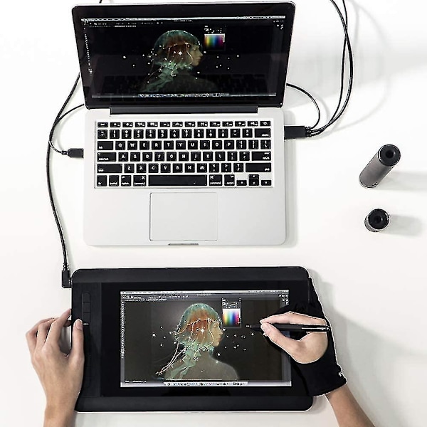 Xp-pen 3-in-1 USB-kaapeli sopii Artist 12 Innovator Display 16 -grafiikkatablettiin