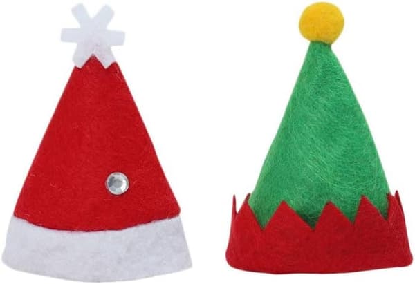 10 kpl Mini Joulu Karkkihattu Joulu Cupcake Top