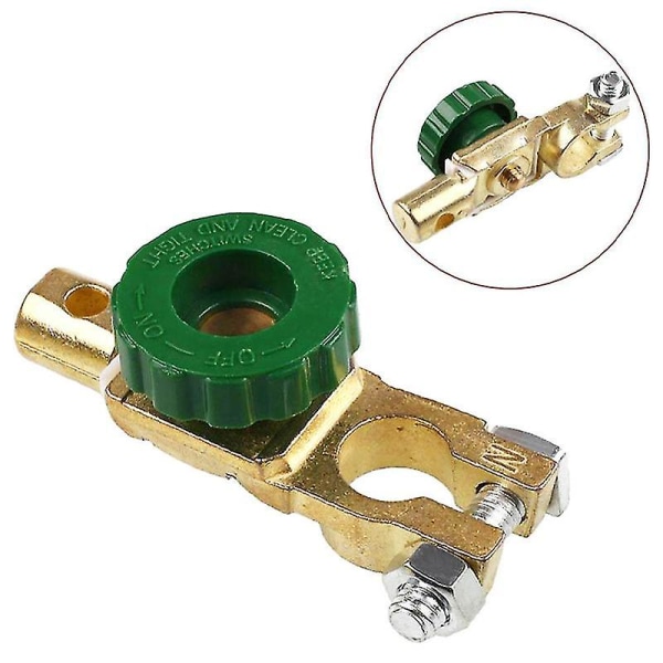 Car Battery Insulator Switch Terminal Fast Protection Tool Green 17mm