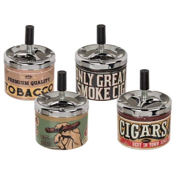 2-Pack - Ashtray / Ashtray with Spinner