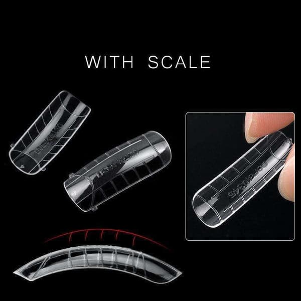 120pcs Nail Form for Polygel - Acrylic Nails - Nail Tips