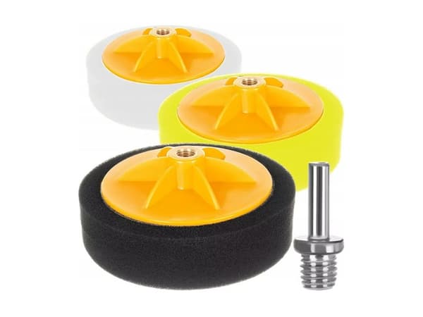 3-Pack - Polishing Sponge for Drill - 150mm
