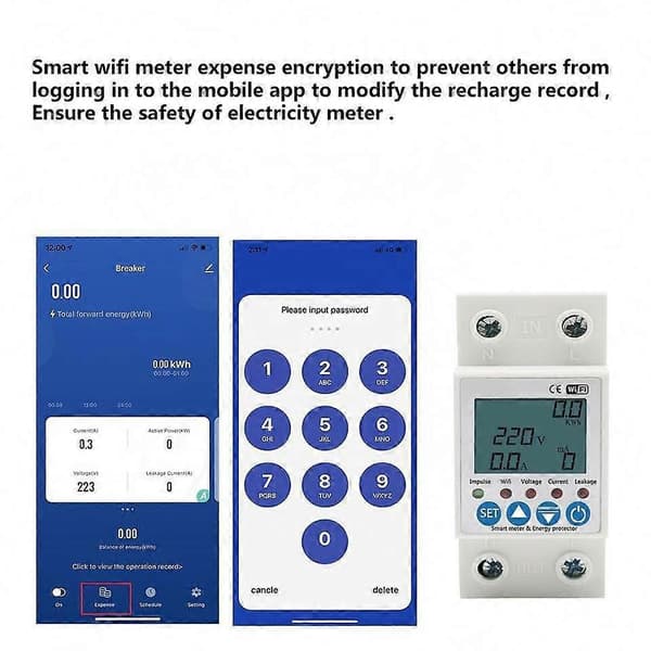 63a Wifi Smart Energimätare