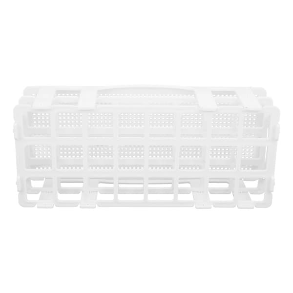 Avtakbart 24-hulls plastreagensrørstativ for laboratorieprøver