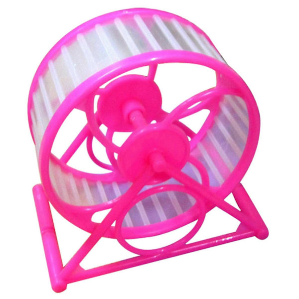 2X Husdjurs Jogging Hamster Mus Möss Små Träningsleksak Löpande Spinner Sporthjul Husdjur Marsvin S