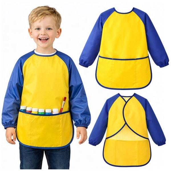 Children's protective apron M polyester, adjustable straps, easy to clean