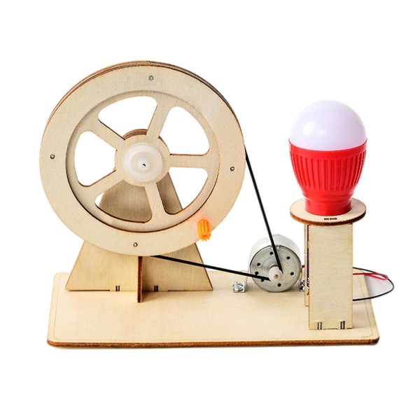 DIY Dynamo Modell Trevitenskapseksperiment Fysikk Utdanningsleker for Barn Fp